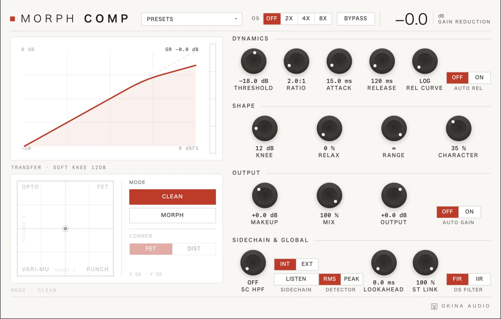 Morph Compのインターフェース